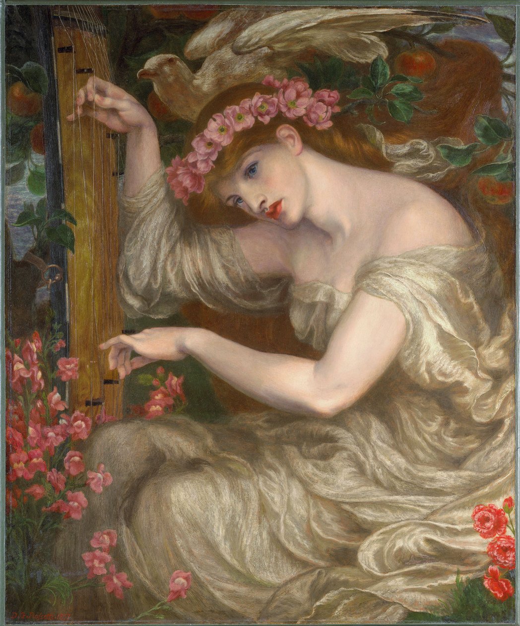 Kouzlo moře od Dante Gabriel Rossetti