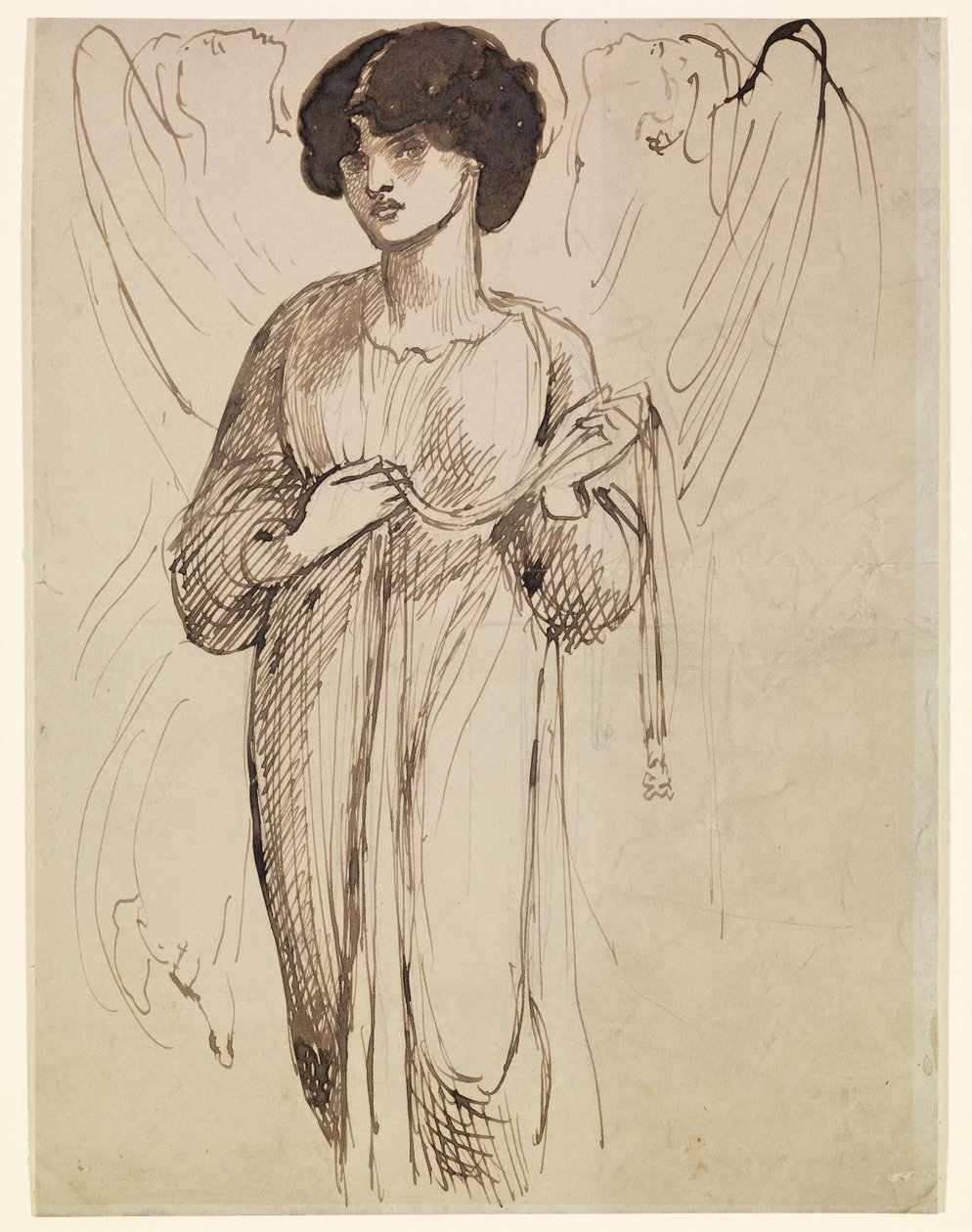 Astarte Syriaca - Obrázek studie od Dante Gabriel Rossetti