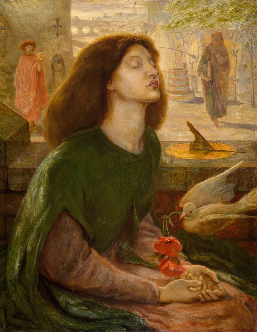 Beata Beatrix, 1877 od Dante Gabriel Rossetti