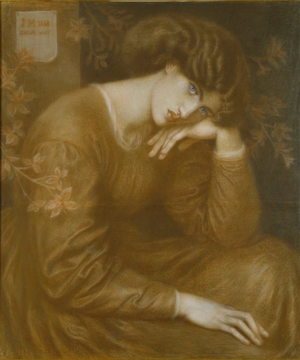 Reverie, 1868 od Dante Gabriel Rossetti