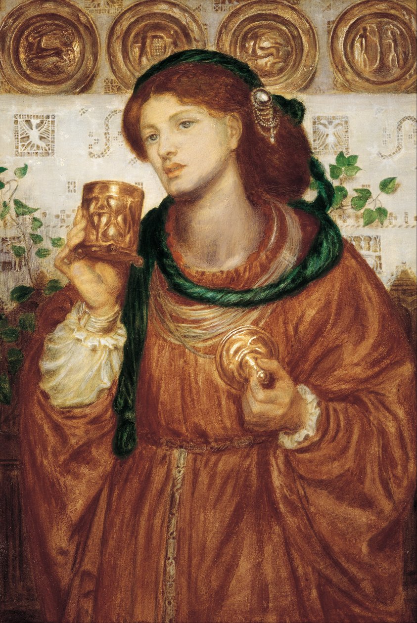 Pohár lásky od Dante Gabriel Rossetti