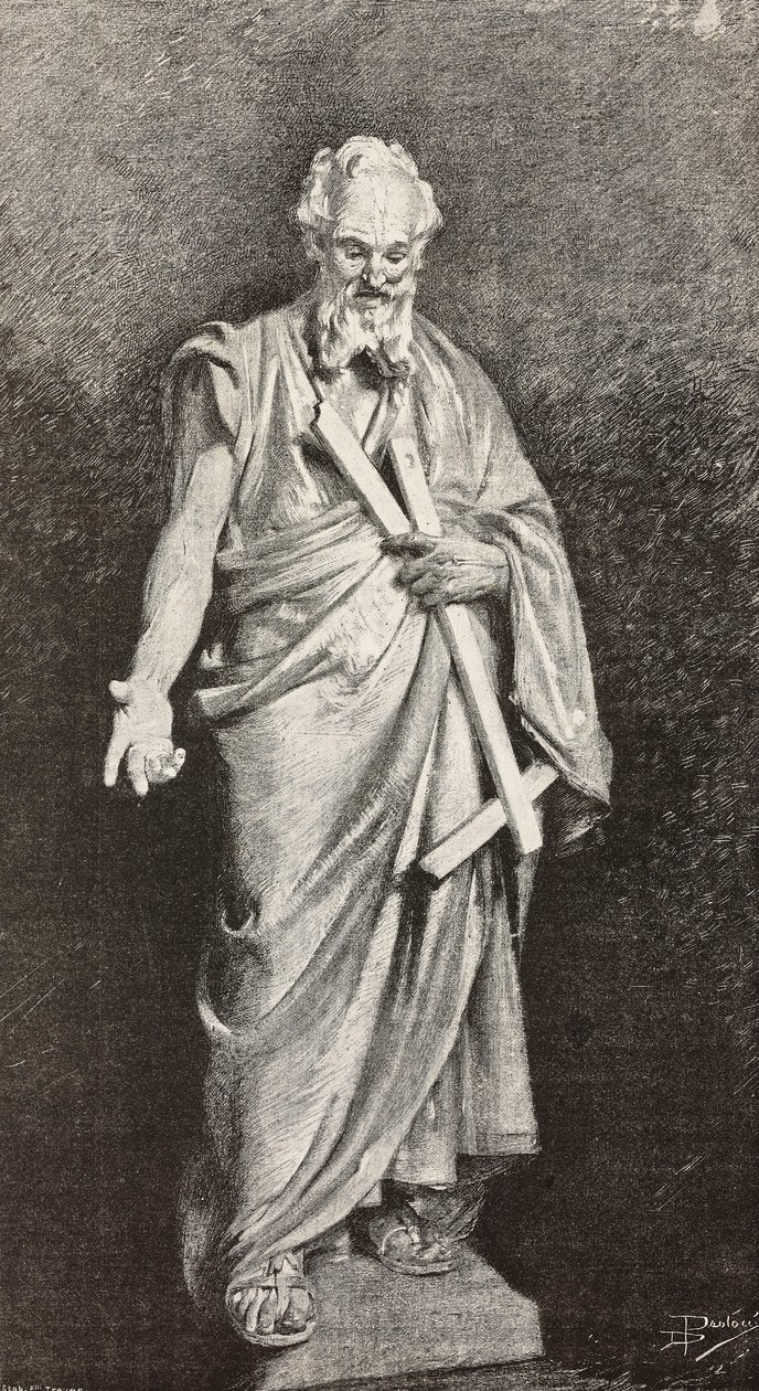 Socha svatého Tomáše od Dante Paolocci
