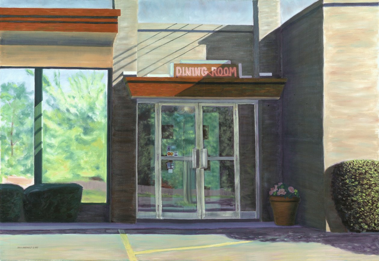 Jídelna (odrazy krajiny), 1997 od David Arsenault