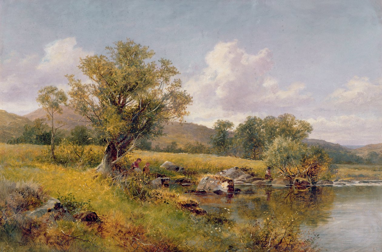 Říční krajina od David Bates