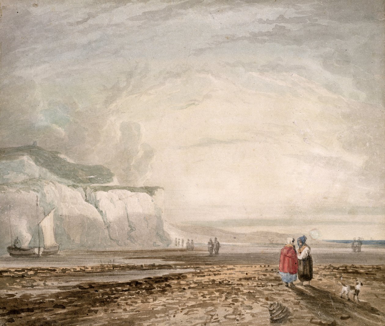 Pohled na moře od David Cox