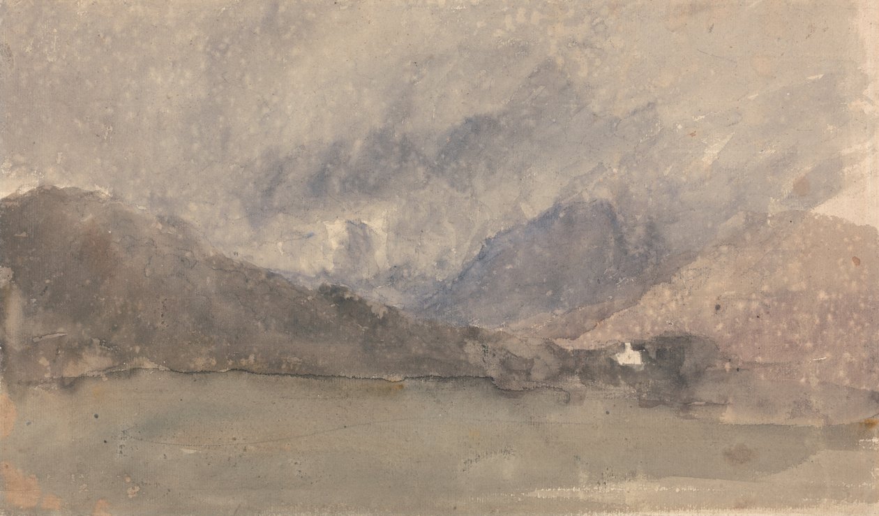 Capel Curig, Caernarvonshire, Wales od David Cox