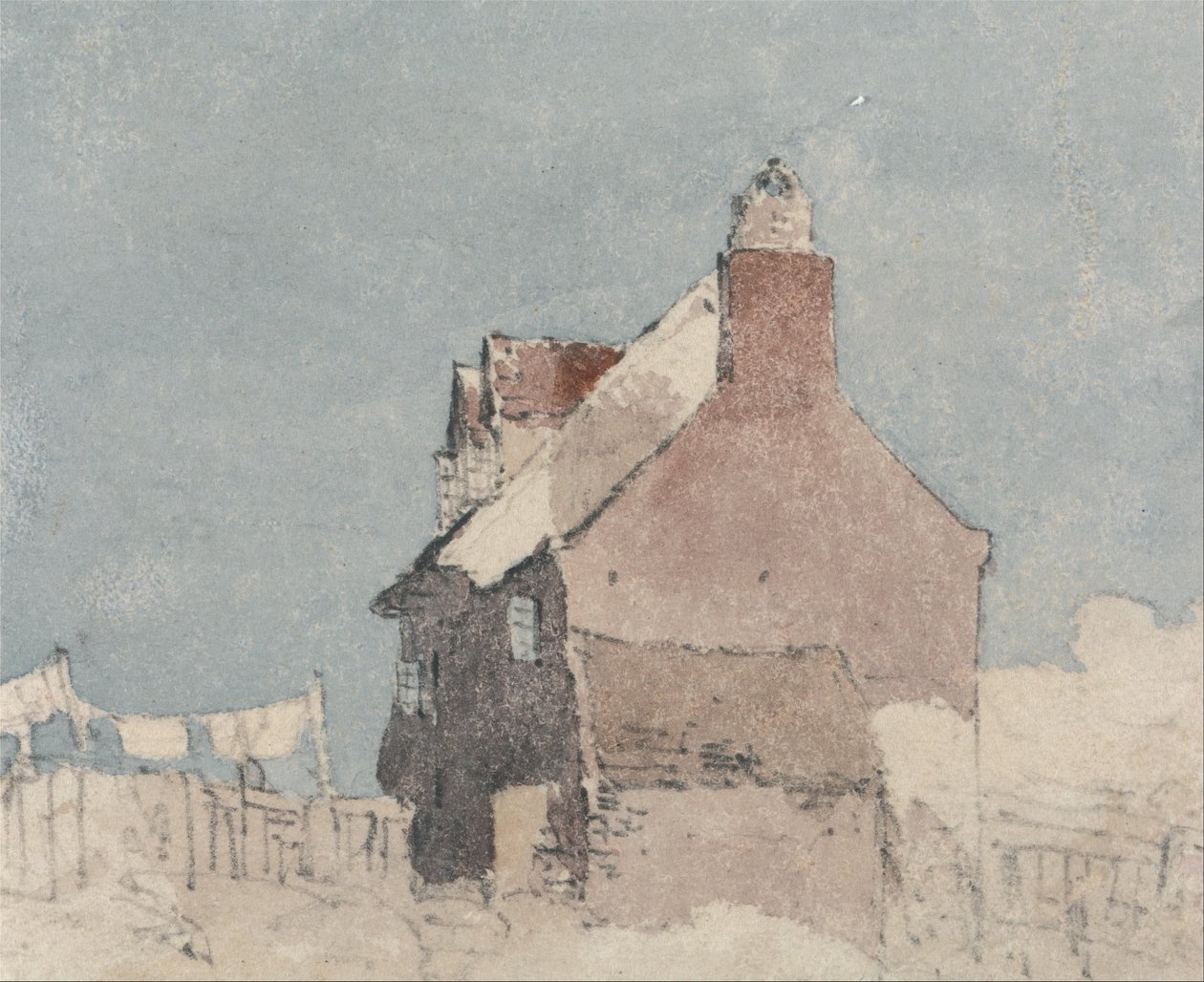 Chata u Northfleet, Kent od David Cox