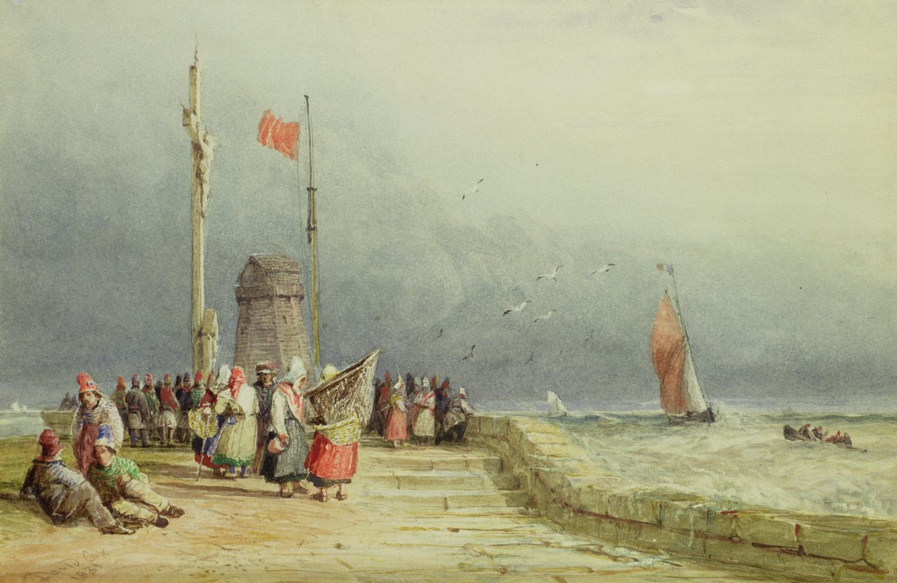 Dieppe od David Cox