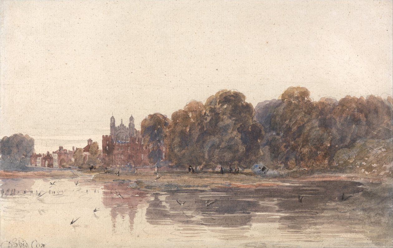 Eton z Temže od David Cox