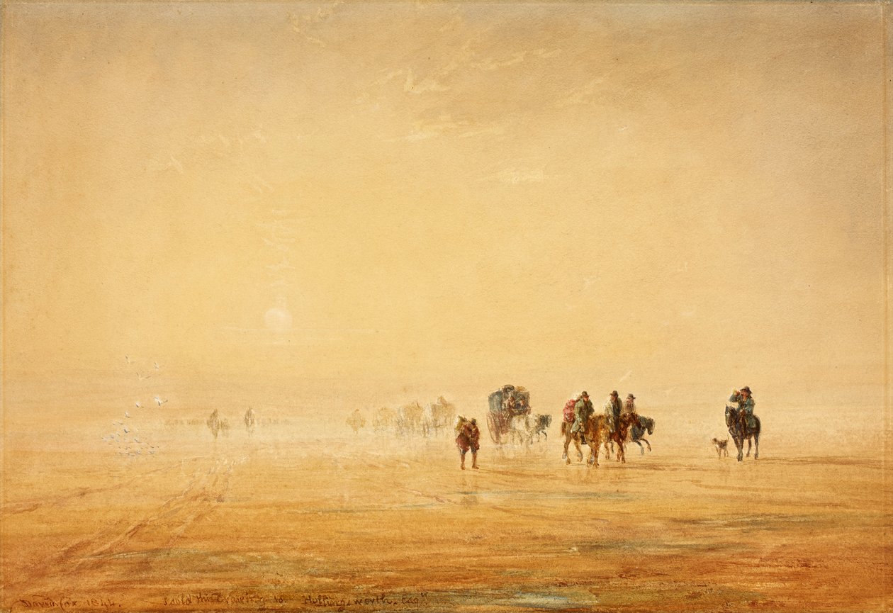 Lancaster Sands, 1844 od David Cox
