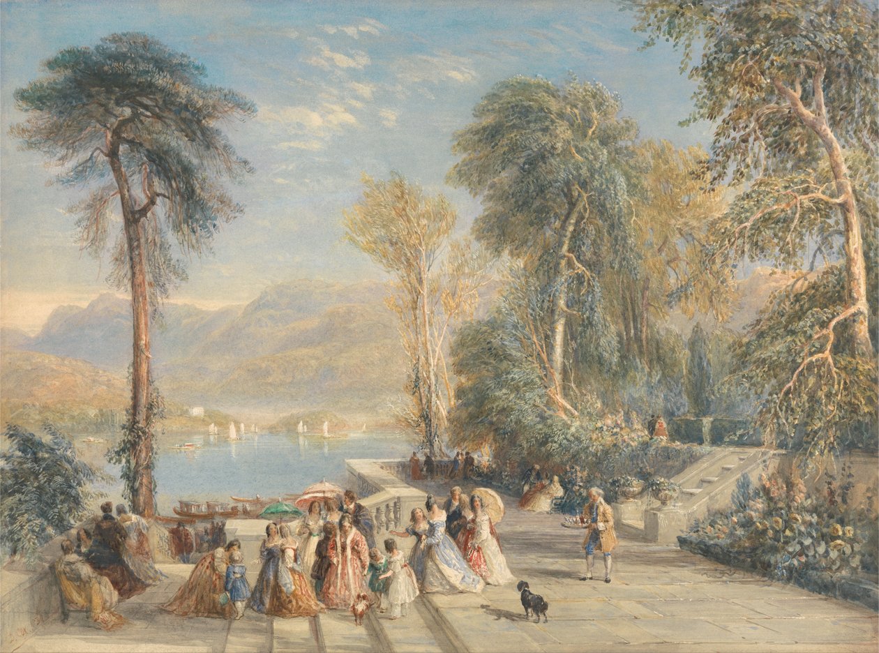 Windermere Během Regaty od David Cox
