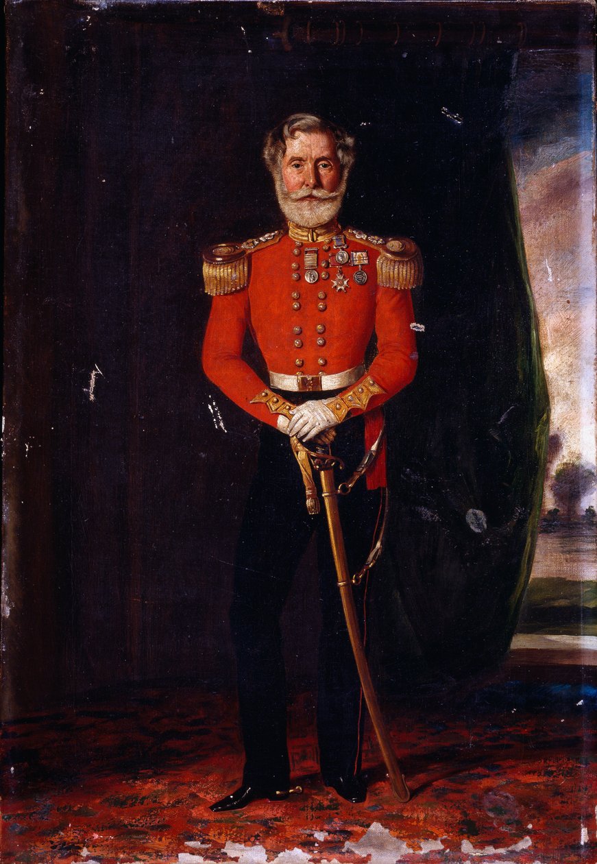 Plukovník Philip McPherson CB, 17. (Leicestershire) Regiment of Foot, 1855 od David Cunliffe