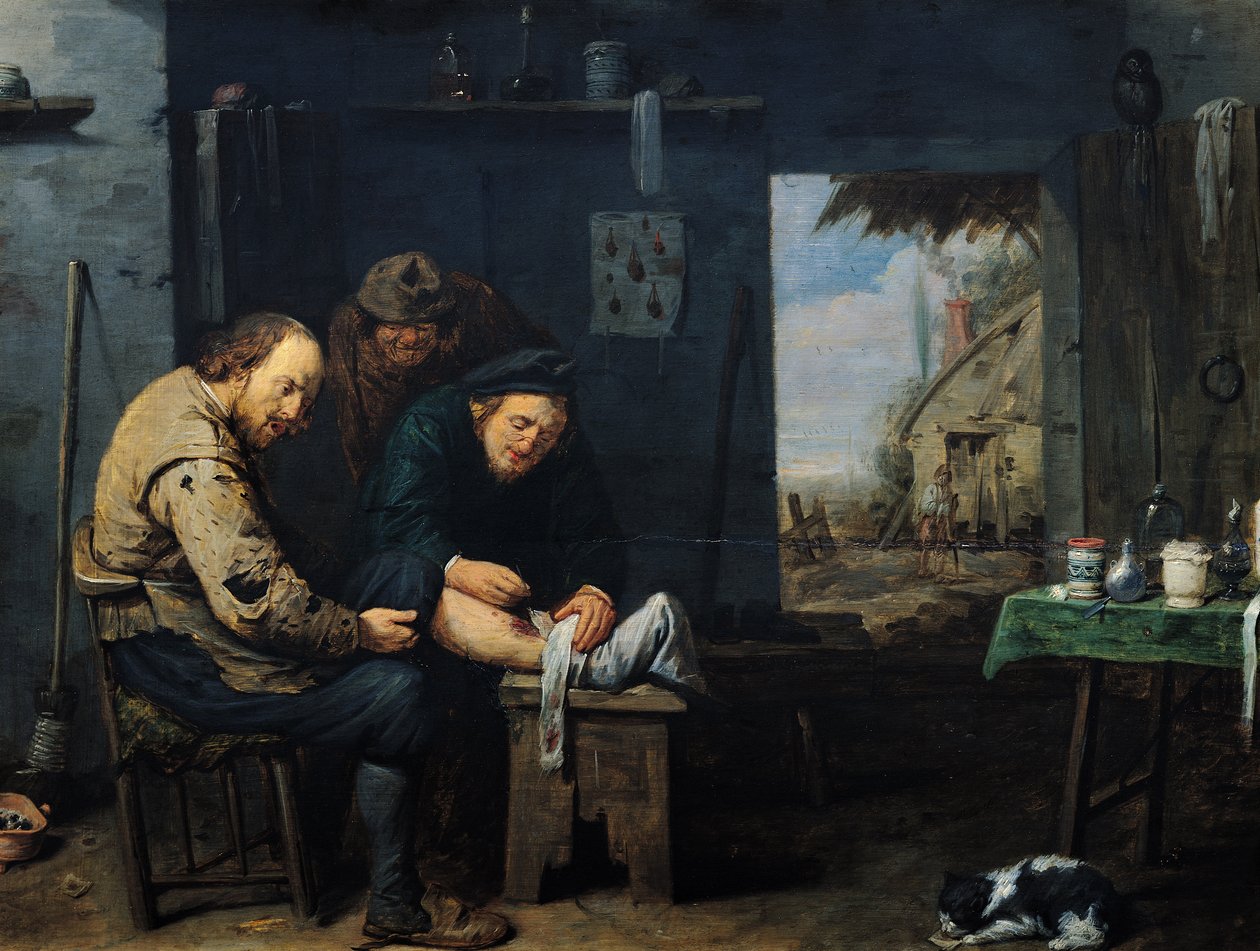 Chirurg, 1638 od David III Ryckaert