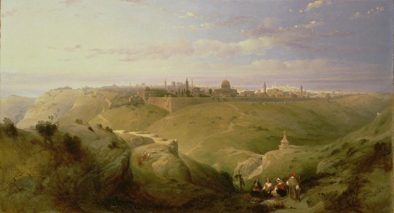 Jeruzalém, 1842 od David Roberts