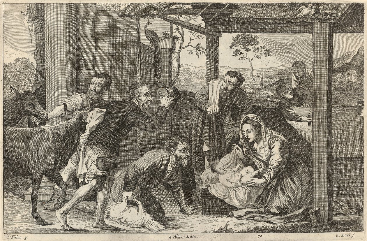 Klanění ovčáků od David Teniers the Younger