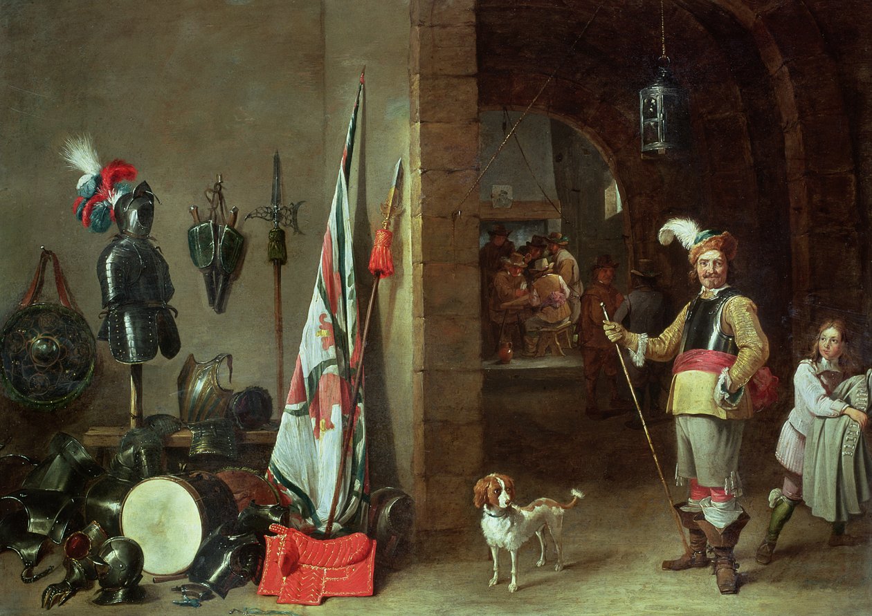Strážní místnost od David Teniers the Younger