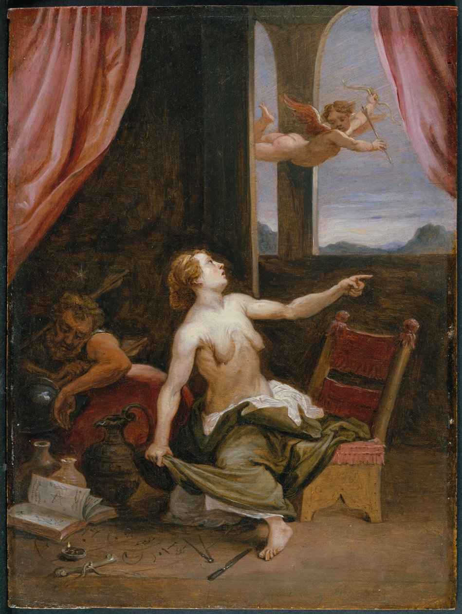 Stáří při hledání mládí od David Teniers the Younger