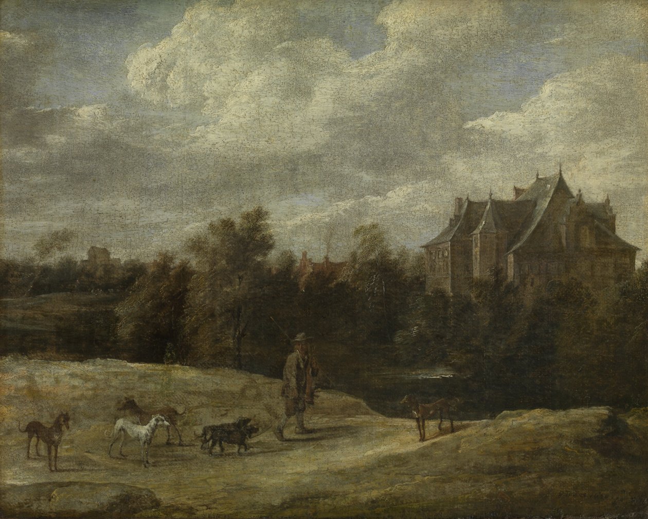 Návrat z lovu od David Teniers the Younger