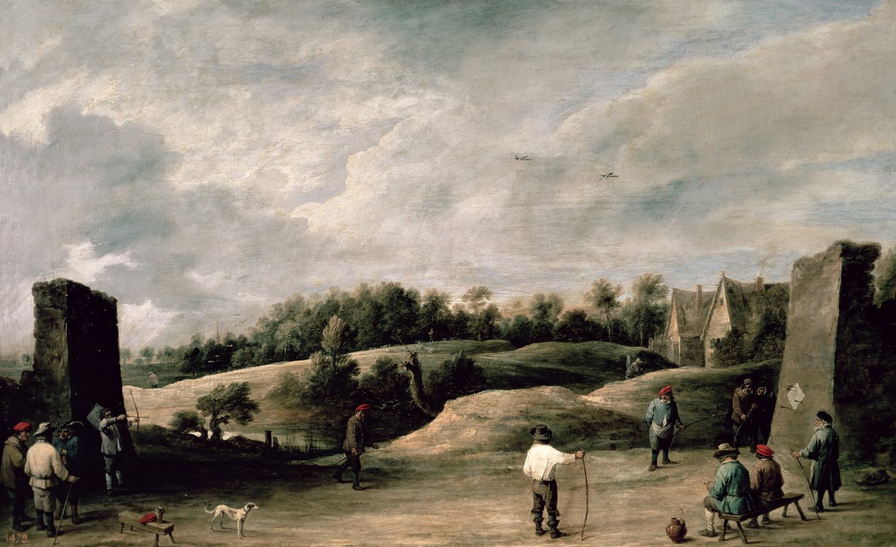 Soutěž v lukostřelbě od David Teniers the Younger