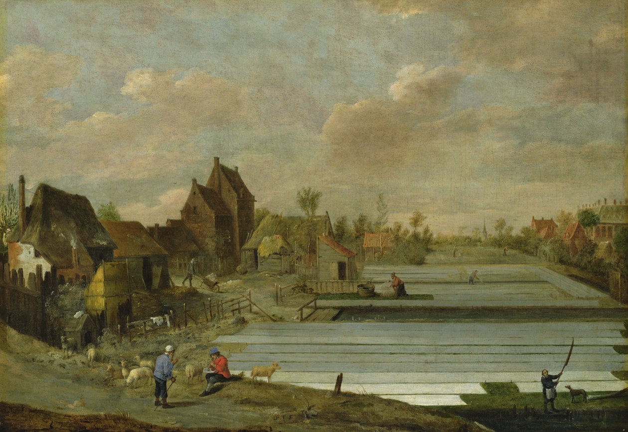 Bělidlo od David Teniers the Younger