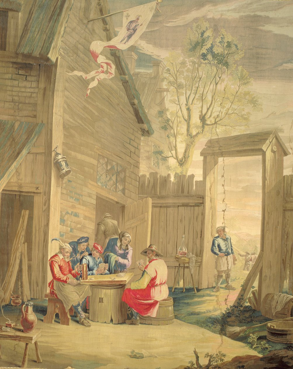 Karetní hra od David Teniers the Younger
