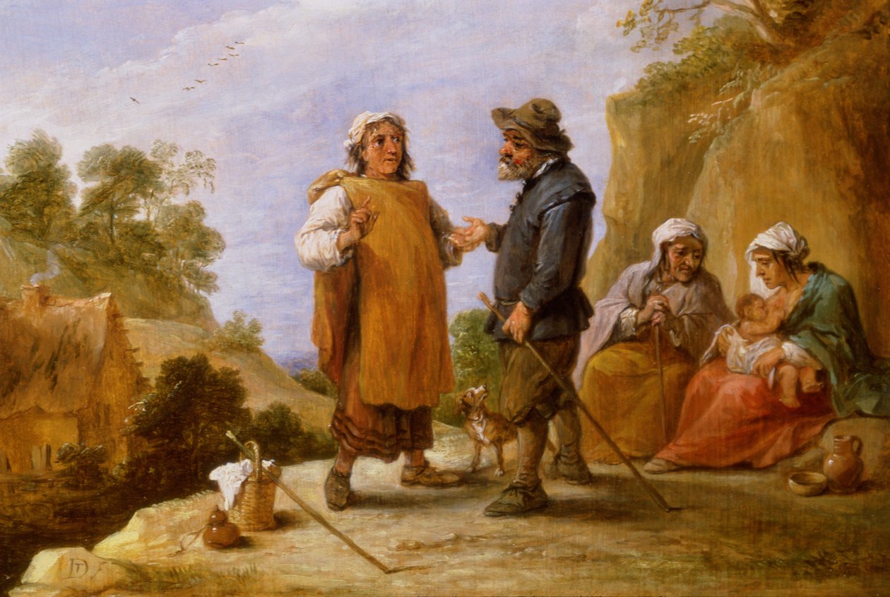 Věštkyně od David Teniers the Younger