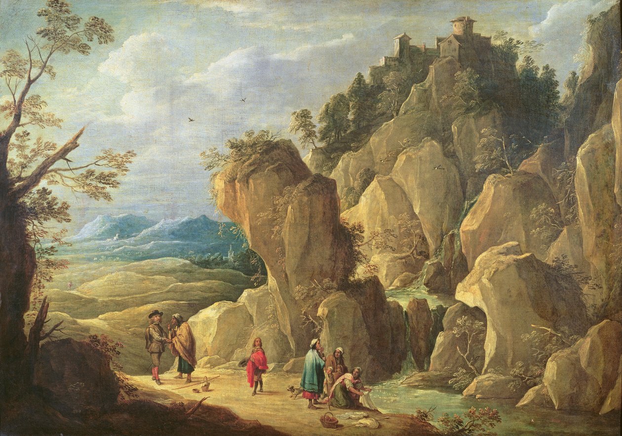 Cikáni od David Teniers the Younger