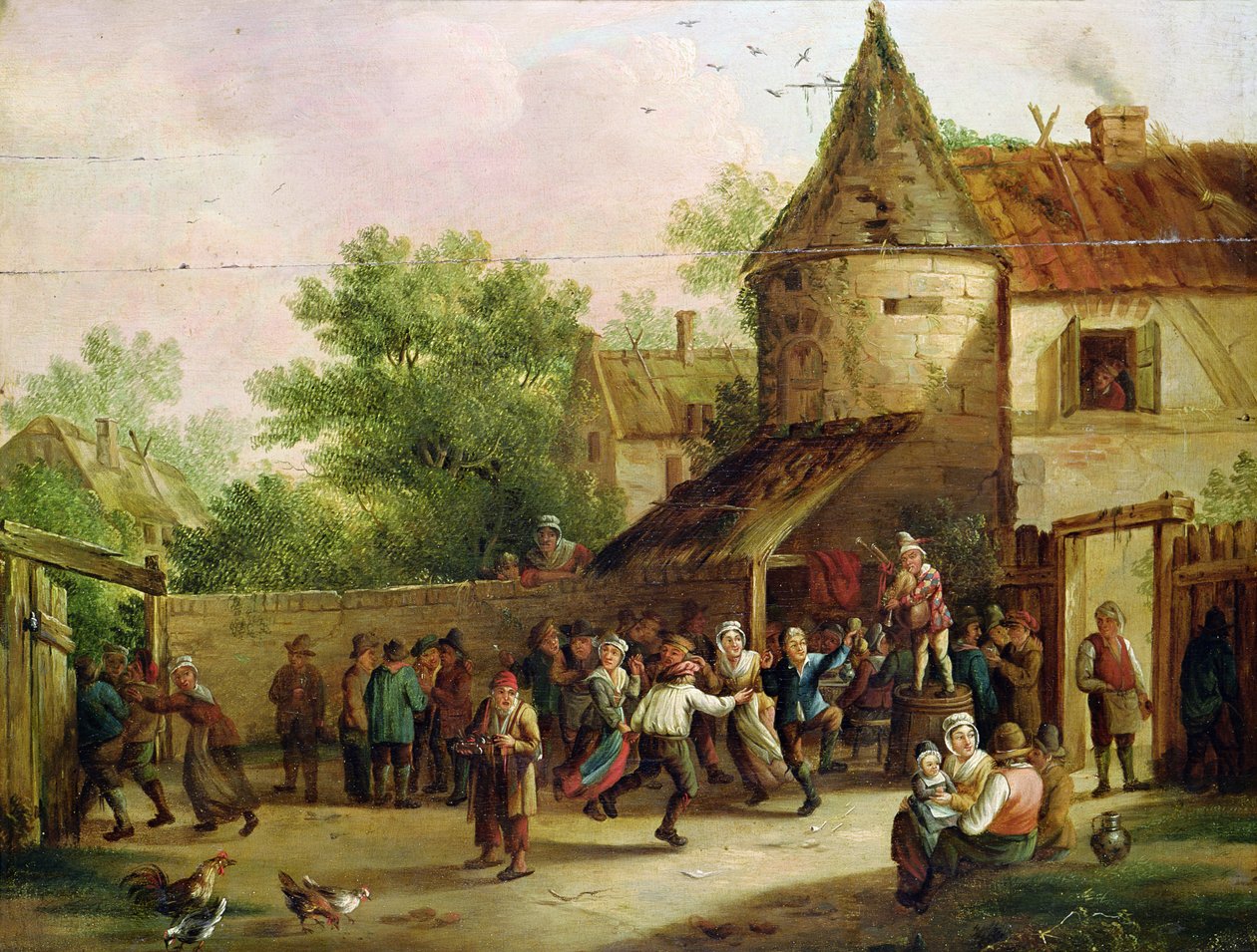 Vesnická slavnost od David Teniers the Younger
