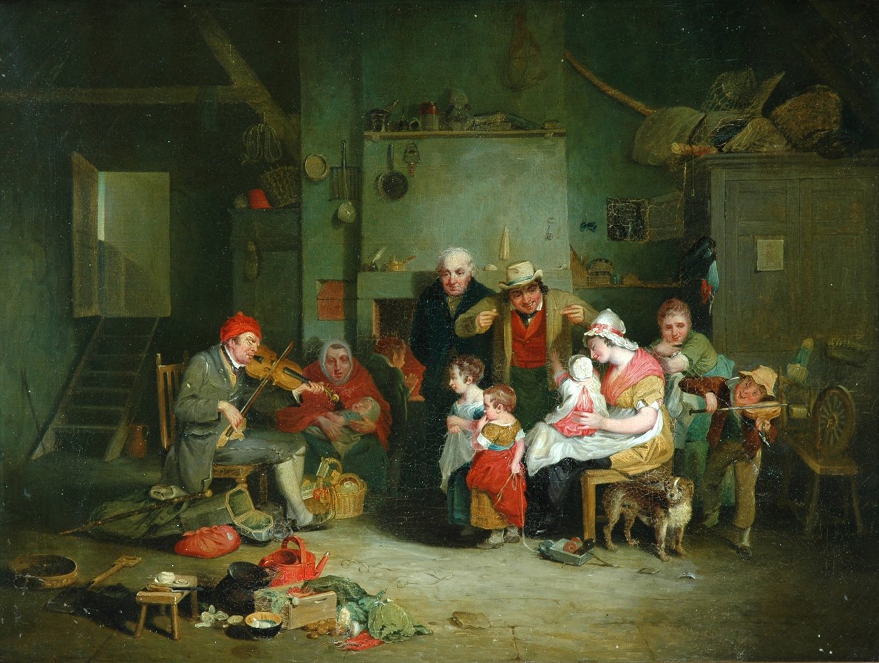 Slepý houslista od David Wilkie