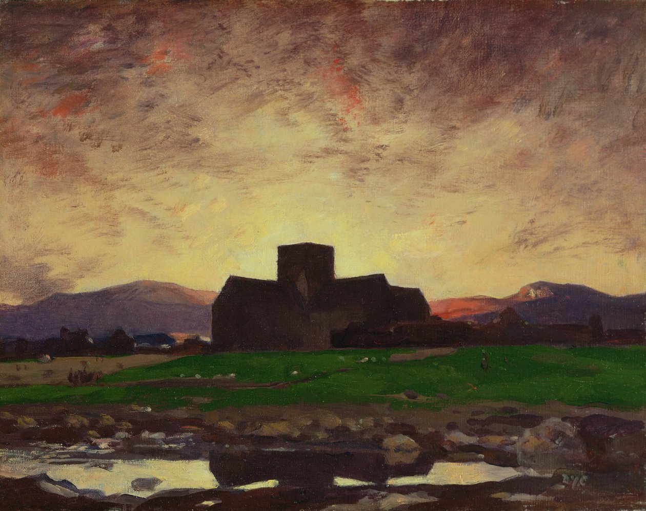 Západ slunce, Iona od David Young Cameron