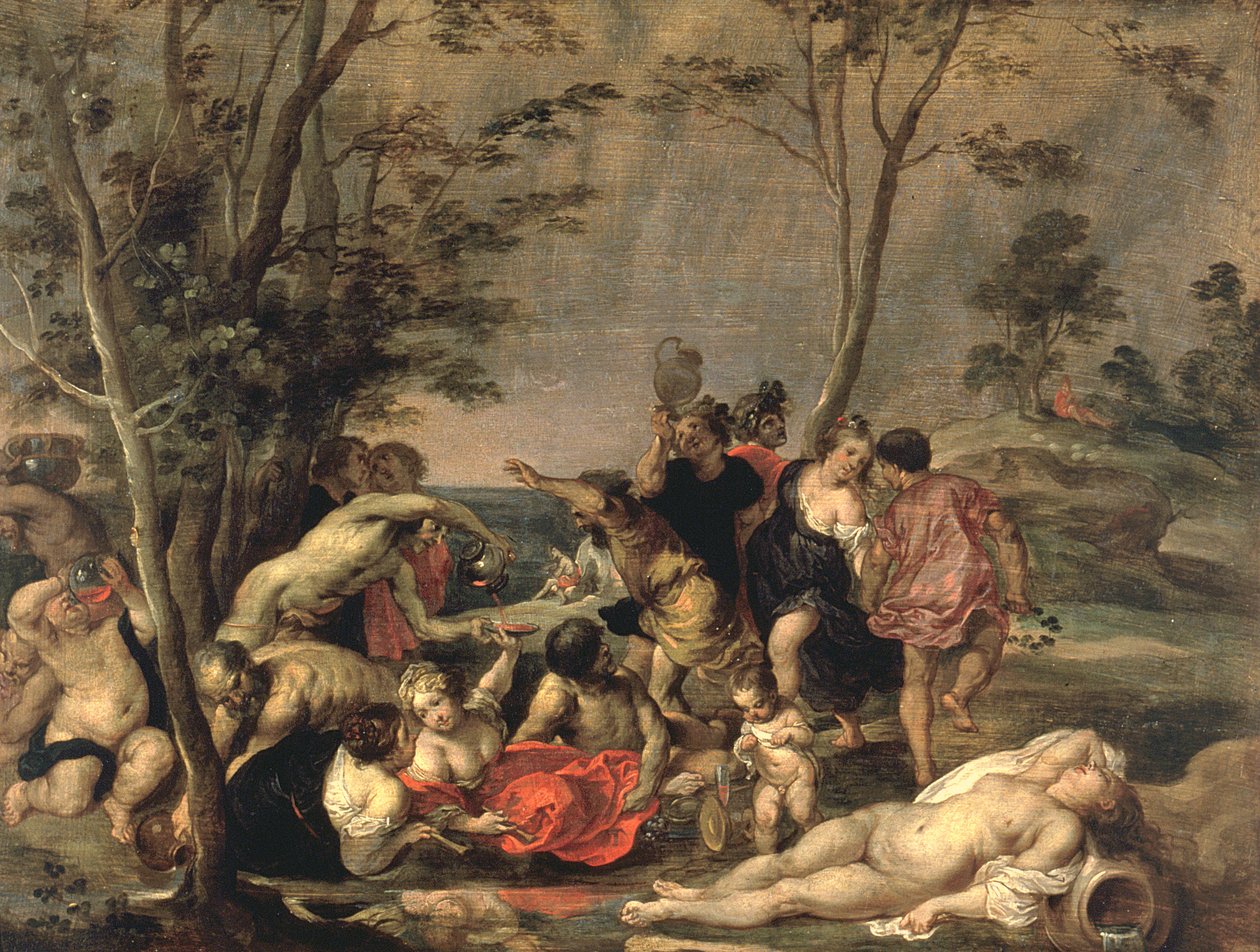 Bakchanal od David Teniers the Elder