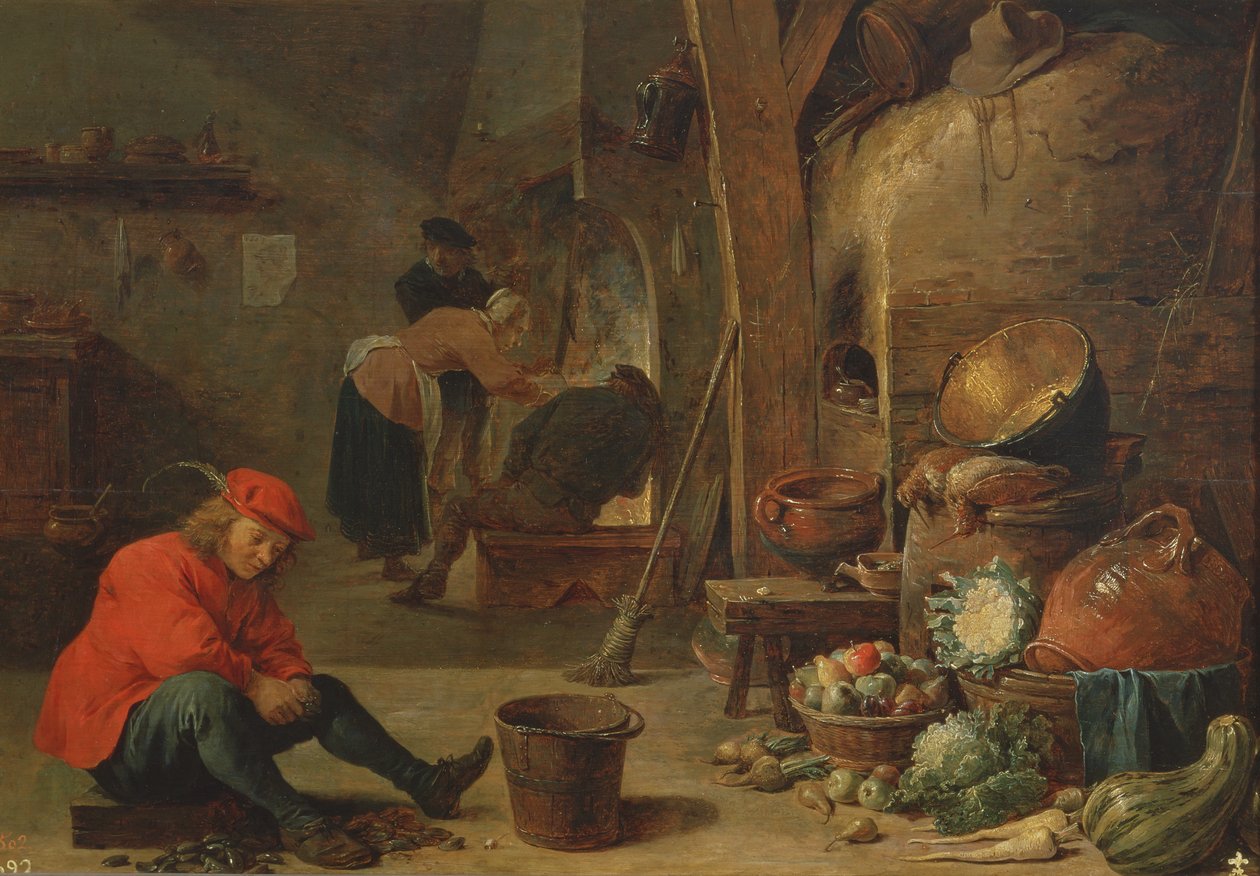 Kuchyně od David Teniers the Younger