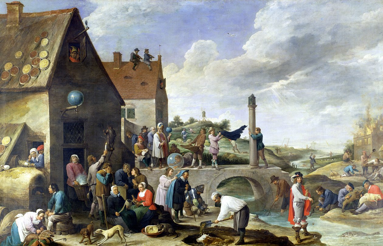 Přísloví od David Teniers the Younger