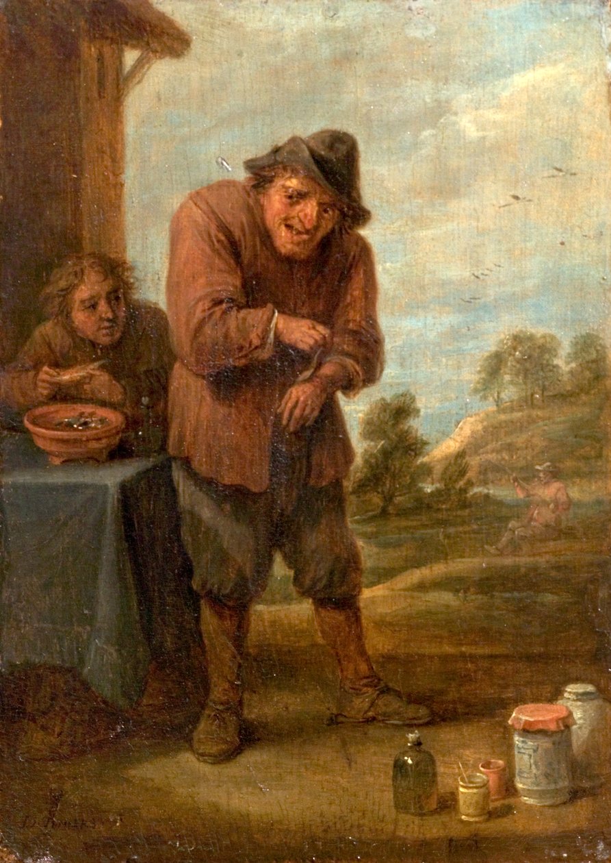 Smysl cítění od David Teniers the Younger