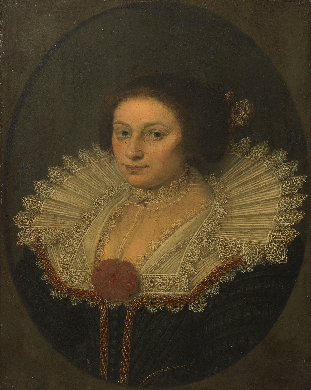 Portrét Aertje Witsen (1599-1652) od David Bailly