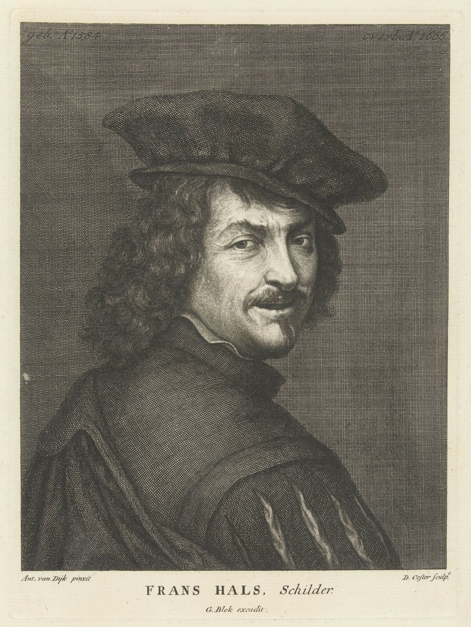 Portrét malíře Franse Halse od David Coster