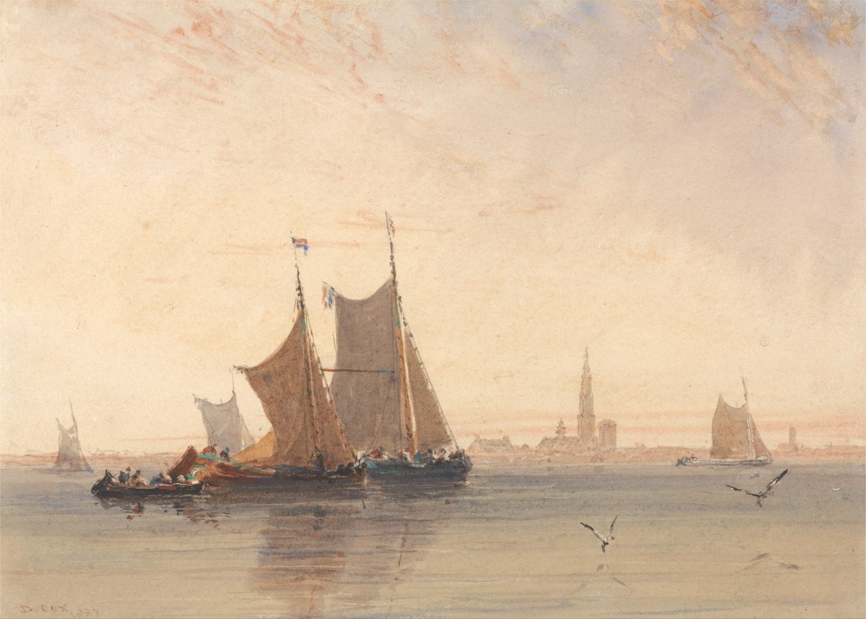 Antverpy, Ráno od David Cox