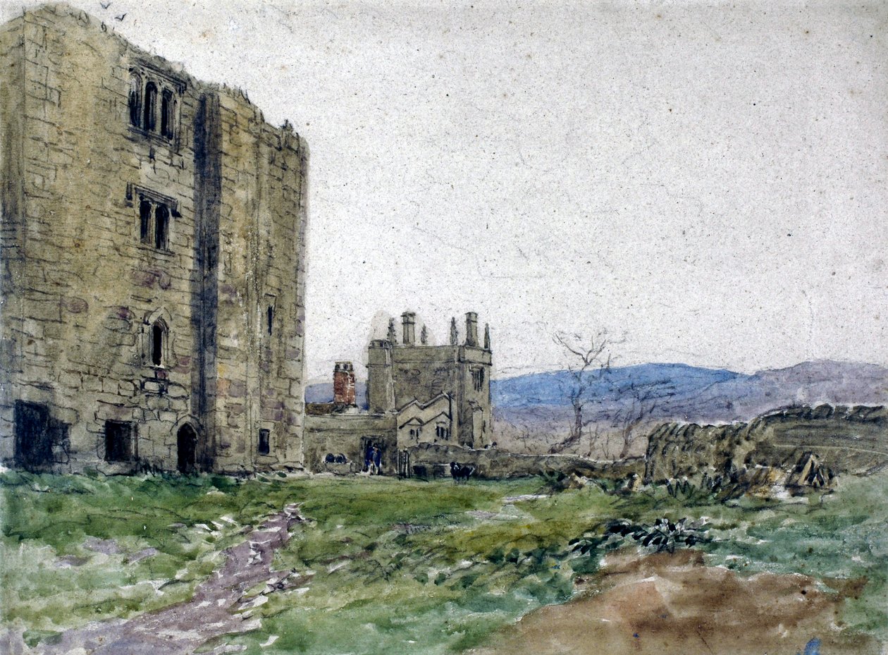 Barden Tower, Yorkshire od David Cox