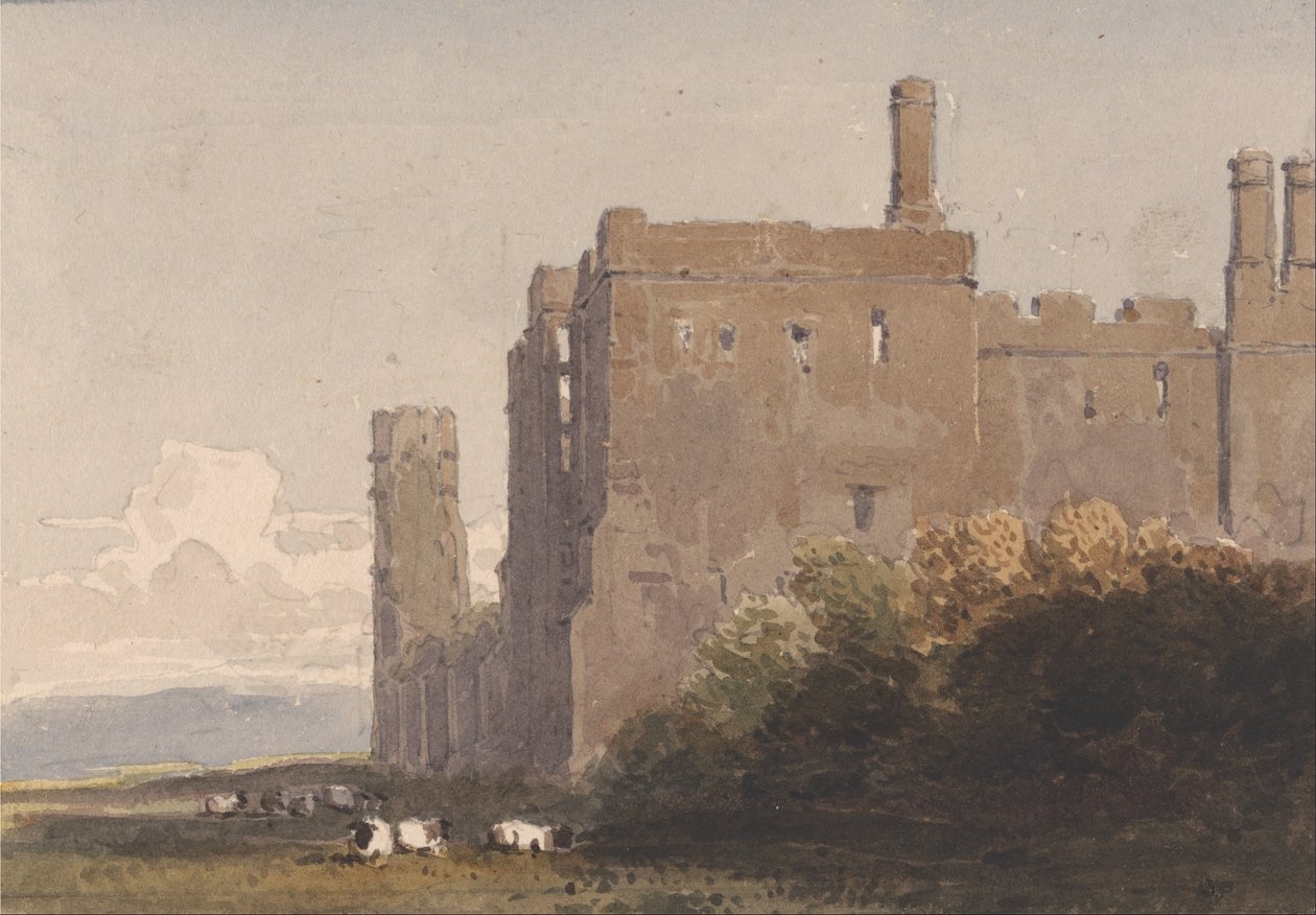 Opatství Battle Abbey, Sussex od David Cox