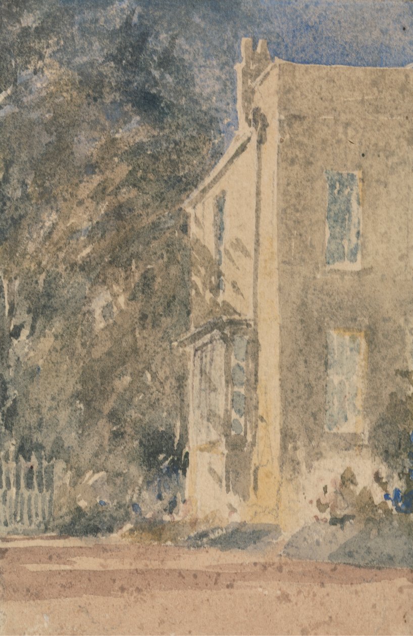 Dům na zelené louce od David Cox