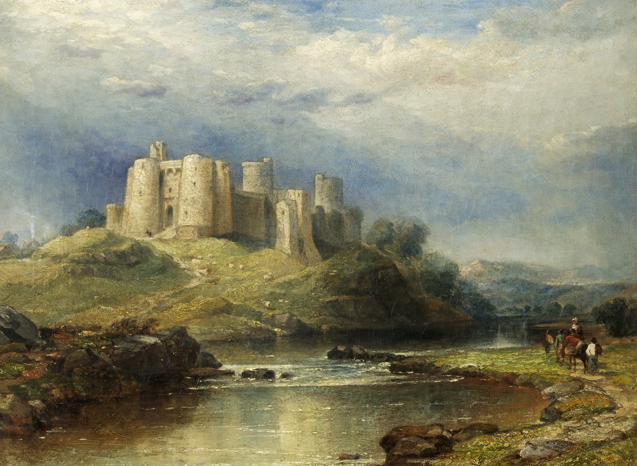 Zámek Kidwelly od David Cox