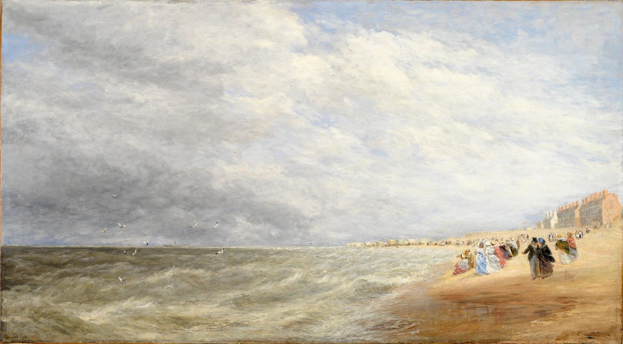 Rhyl Sands, 1855 od David Cox