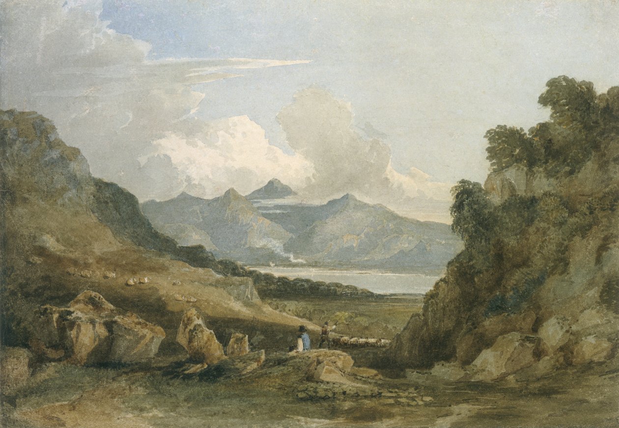 Snowdon od David Cox
