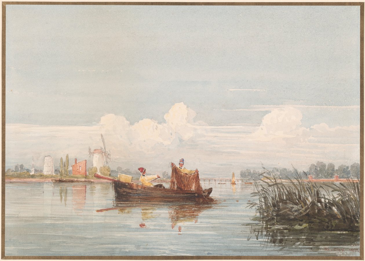Temže v Battersea od David Cox