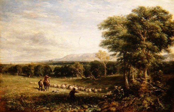 Údolí Clwyd od David Cox