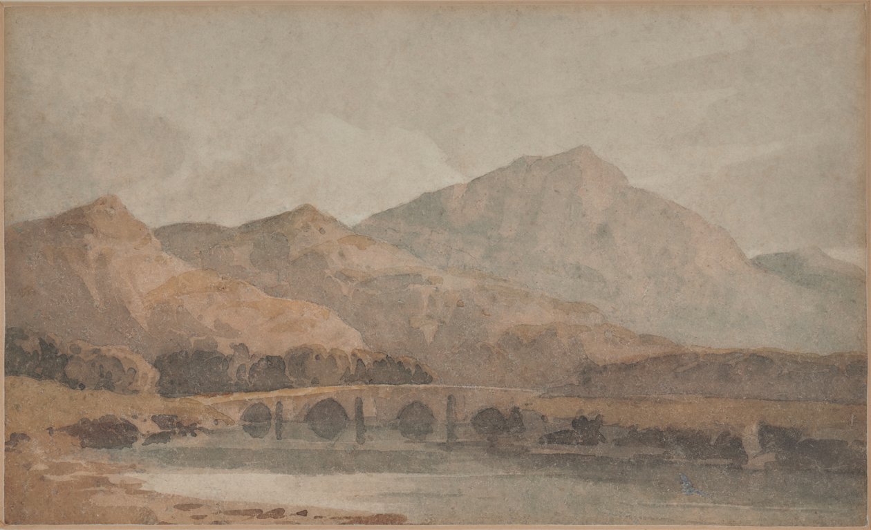 Pohled v severním Walesu od David Cox