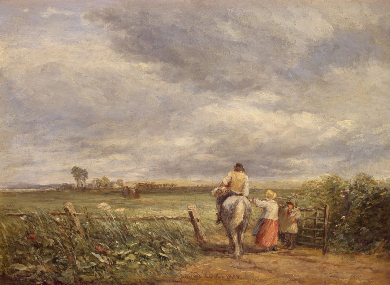 Jít do Hayfield, 1853. od David Cox the elder