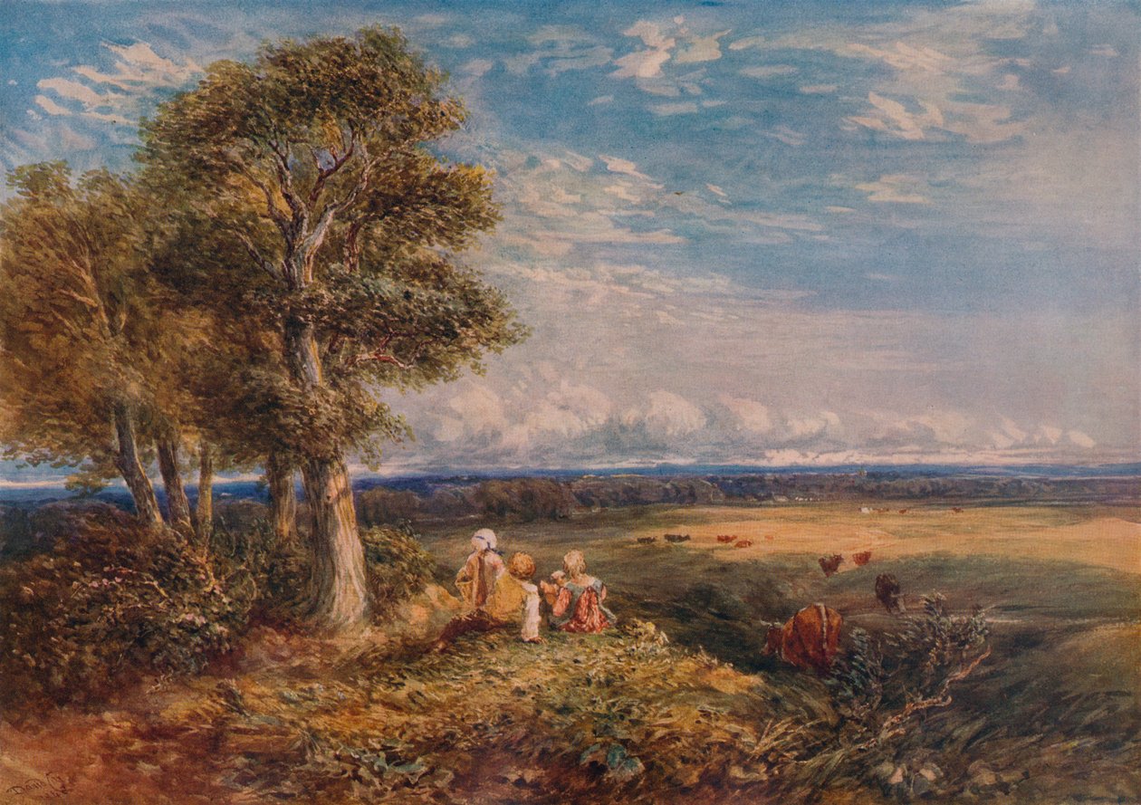 Mrakoplaš, 1848 od David Cox the elder
