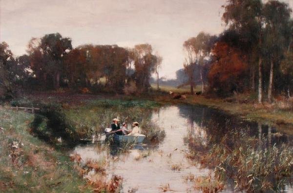 Vodácká párty, 1894 od David Farquharson