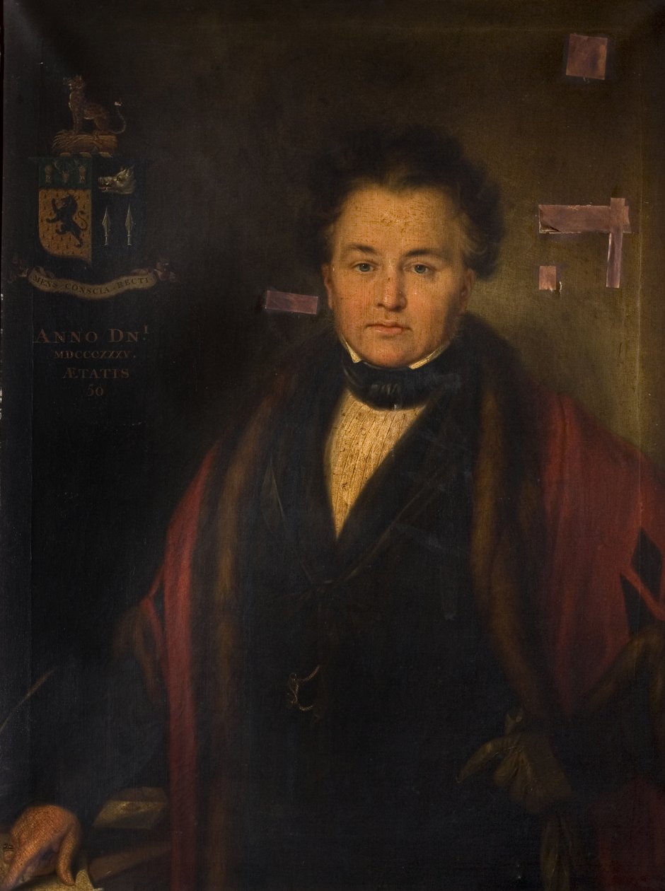 Konšel Edward Phillips (asi 1785-1855), 1835 od David Gee